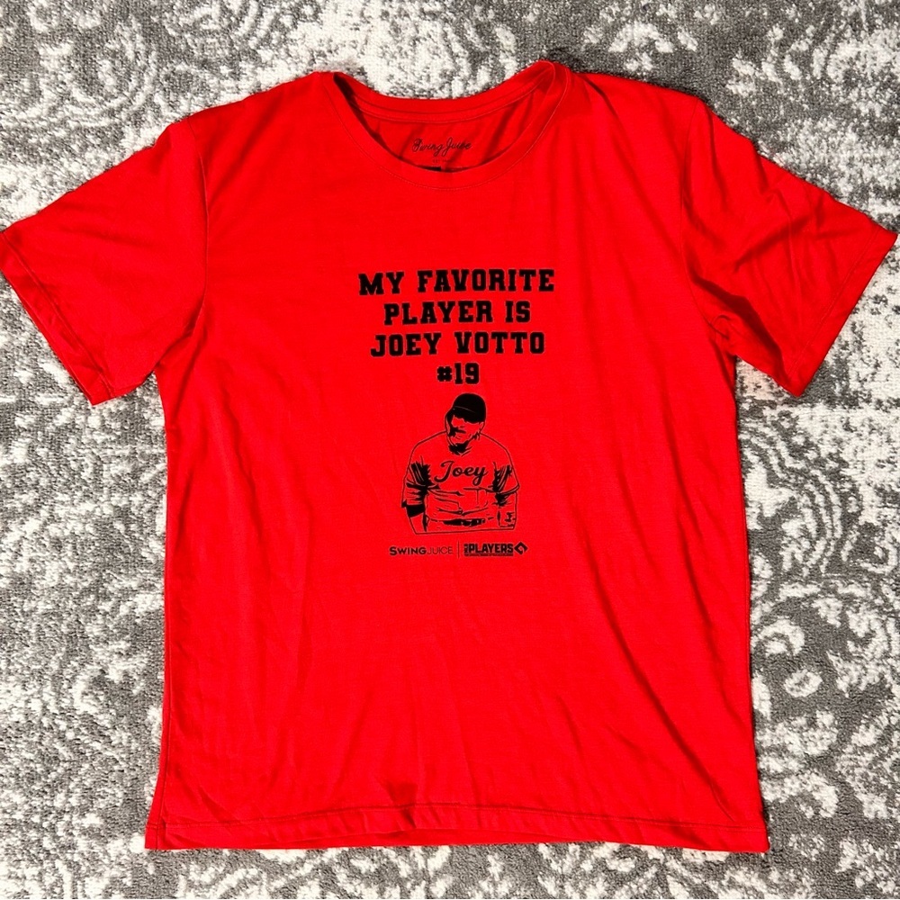 Cincinnati Reds Joey Votto Men's Shirt Swing Juice